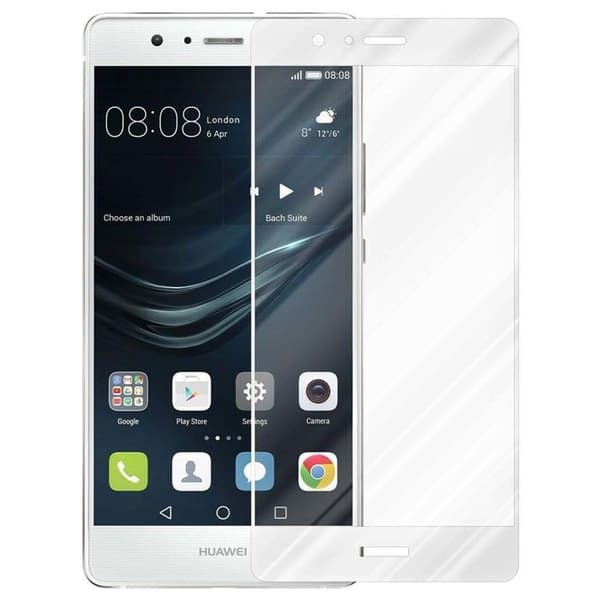 Helt härdat skärmskydd för Huawei P9 LITE 2016 / G9 LITE Vit