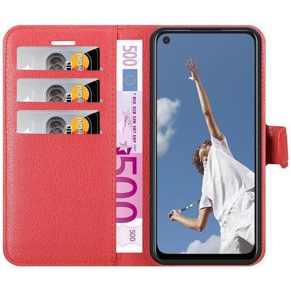 Fodral för Oppo A52 i KIRSCHRÖD Röd