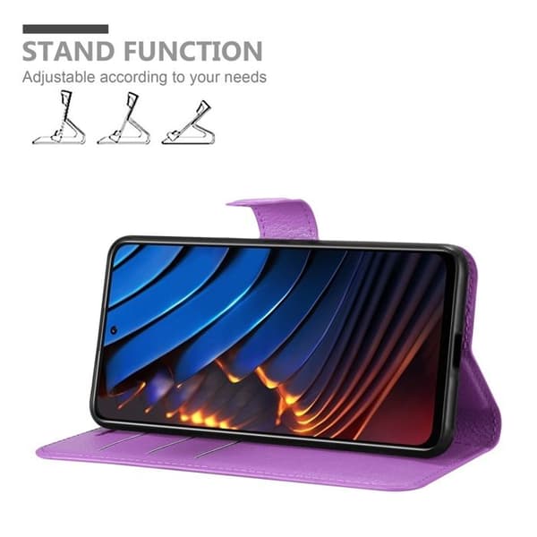Etui för Xiaomi POCO X3 GT i ORKIDÉER VIOLETT Violett