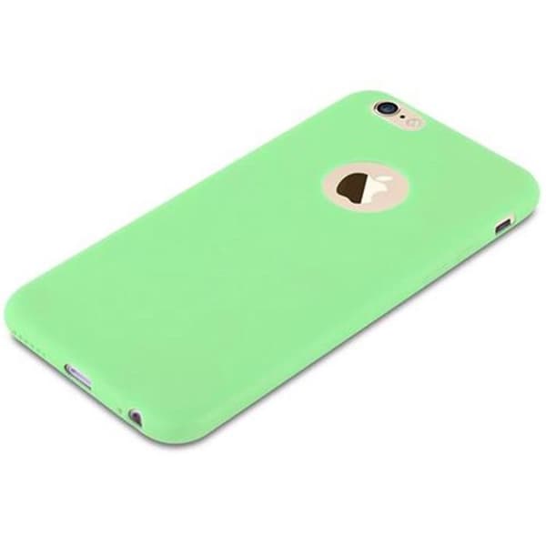Skal för iPhone 6 / 6S CANDY GRÖN PASTELL Stötsäker Silikon Grön