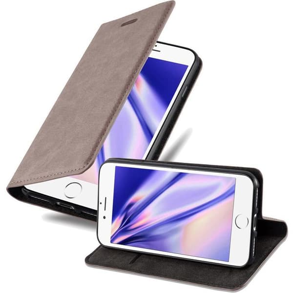 Etui för iPhone 7 PLUS / 7S PLUS / 8 PLUS Fodral i MÖRK BRUN brun