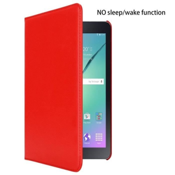 Cadorabo Fodral till Samsung Galaxy Tab S2 (8.0" Zoll) SM-T715N - T719N i rött - UTAN automatisk väckning