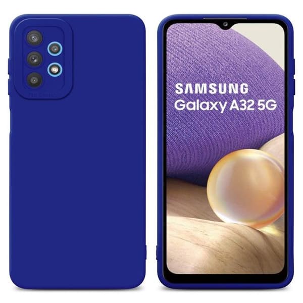 Skyddsfodral för Samsung Galaxy A32 5G i FLUID BLÅ Stötsäker Blå