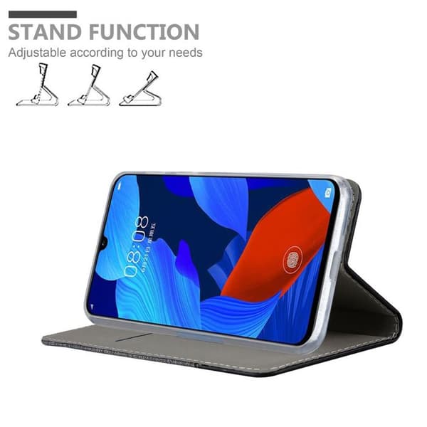 Skyddsfodral för Huawei NOVA 5 / 5 PRO i GRÅSVART Stötskyddande Etui Grå