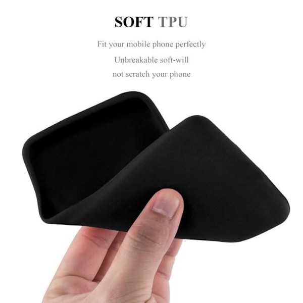 Fodral för Samsung Galaxy A52 (4G / 5G) / A52s Fodral i CANDY BLACK Fodral Skyddsskydd Silikon TPU Fodral Svart