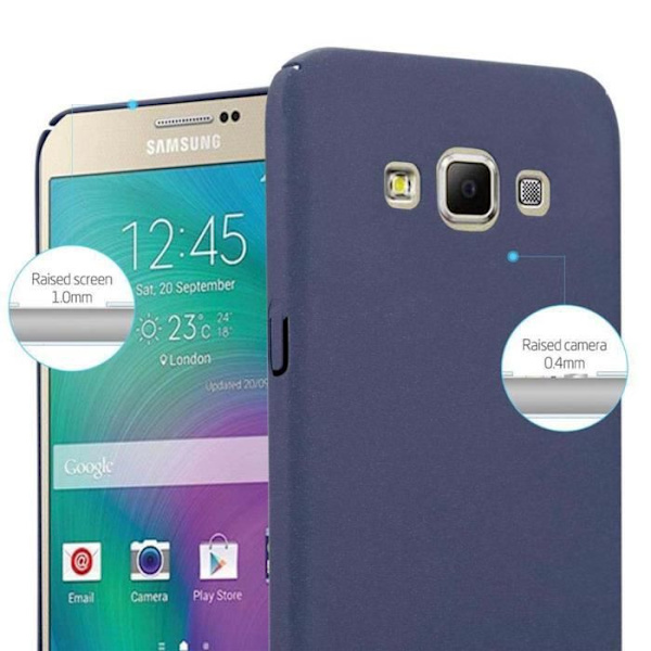 Coque - CADORABO - Samsung Galaxy A7 2015 - FROSTY BLÅ - Stötbeständighet - Elegant design FROSTIG BLÅ