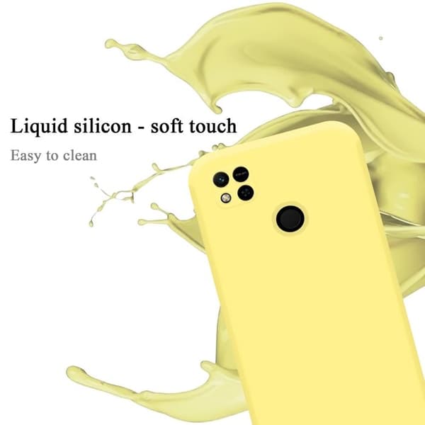 Skyddsfodral för Xiaomi RedMi 9C / RedMi 10A Stötskydd i LIQUID GUL Gul