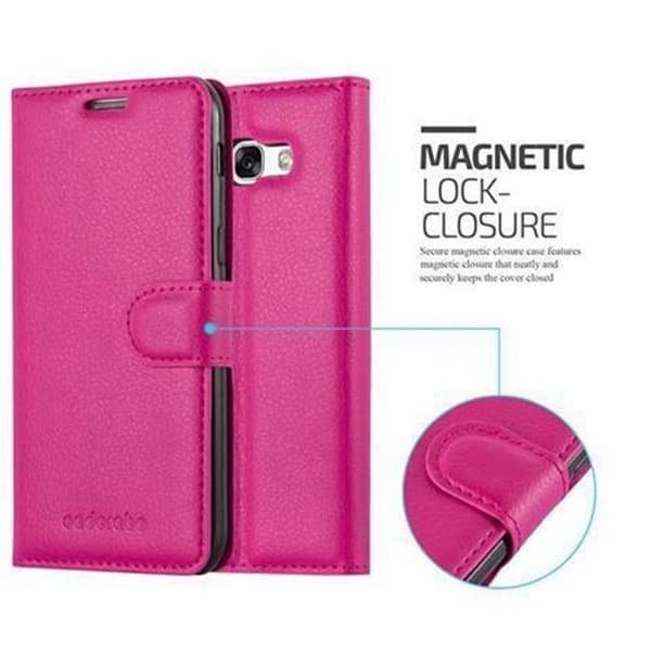 Etui för Samsung Galaxy A3 2017 i SOCKERROSA Ros