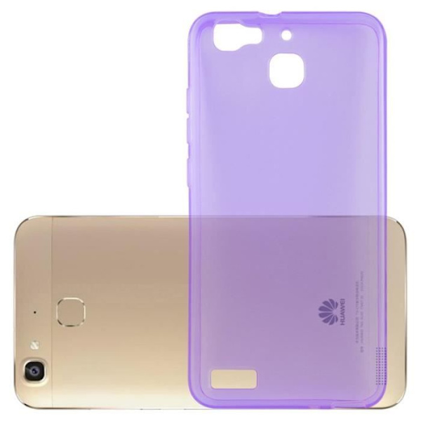 Huawei G8 MINI Fodral - ENJOY 5 i TRANSPARENT LILA från Cadorabo (AIR Design) Ultratunt mjukt silikongel TPU-skydd med