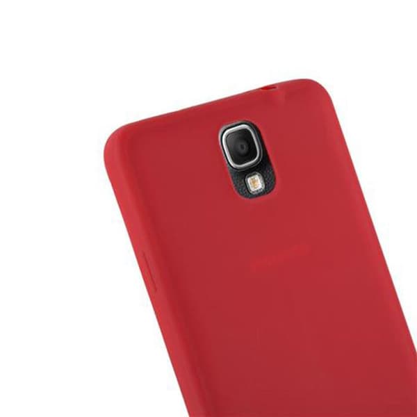 Skyddsfodral för Samsung Galaxy NOTE 3 CANDY RÖD Stötsäker Silikon Röd