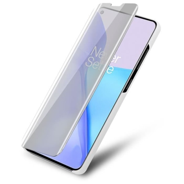 Coque - CADORABO - OnePlus 9 - Design Clear View - Silver - 360-graders skydd Pengar