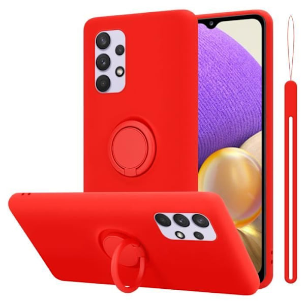 Coque - CADORABO - Samsung Galaxy A33 5G - LIQUID RÖD - Silikon TPU - Stötskydd VÄTSKA RÖD