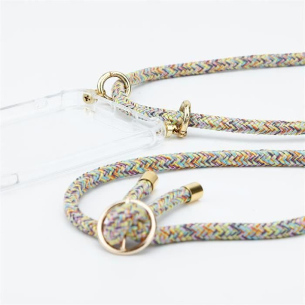 Coque Collier - CADORABO - Samsung Galaxy A5 2017 - Silikon - REGNBÅGE - Mångsidigt set REGNBÅGE