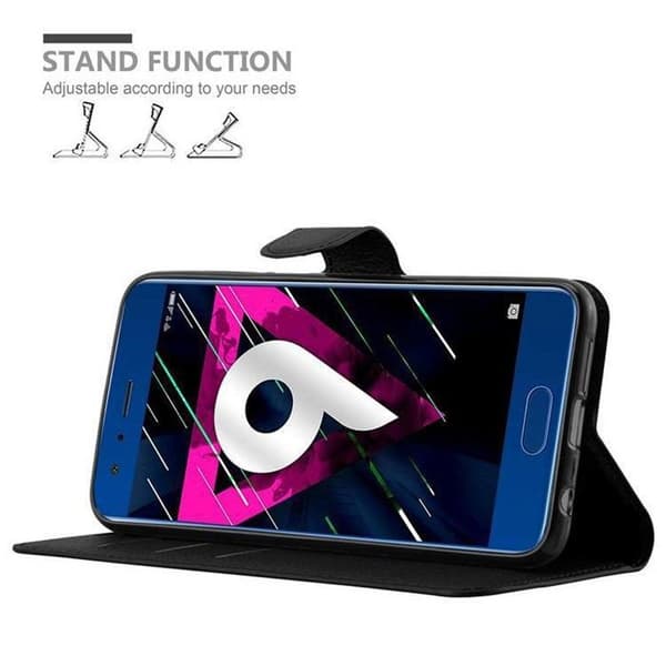 Fodral för Honor 9 i JET BLACK Svart