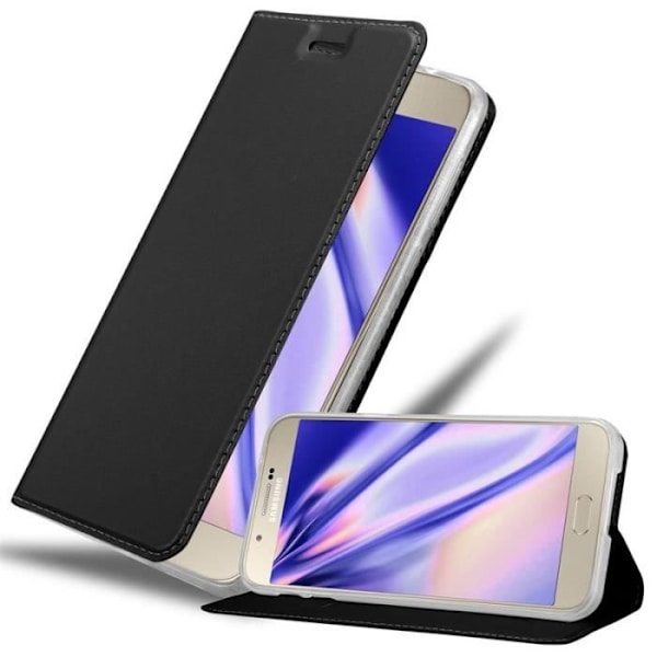 Cadorabo Fodral till Samsung Galaxy A8 2015 i KLASSIG SVART