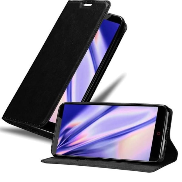 Cadorabo Fodral till ZTE Nubia Z11 MAX i NIGHT BLACK