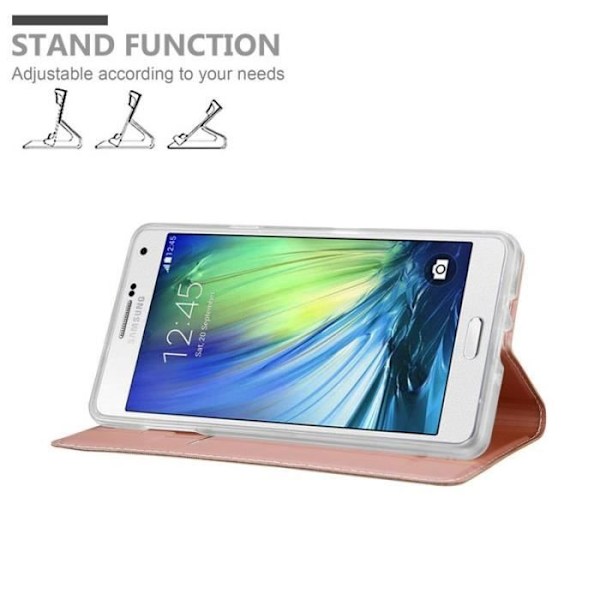Cadorabo Fodral till Samsung Galaxy A7 2015 i CLASSY ROSÉ GULD