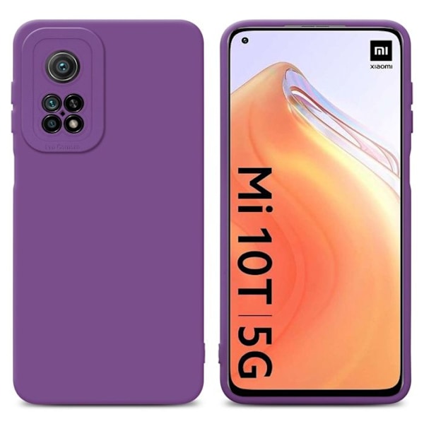 Coque för Xiaomi Mi 10T / Mi 10T PRO i FLUID VIOLETT MAT Fodral Etui Case Cover i Flexibelt TPU-silikon Skydd Lila