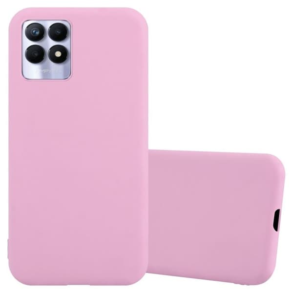 Skyddsfodral för Realme 8i / Narzo 50 4G CANDY ROSE VIF Stötsäker Silikon Ros