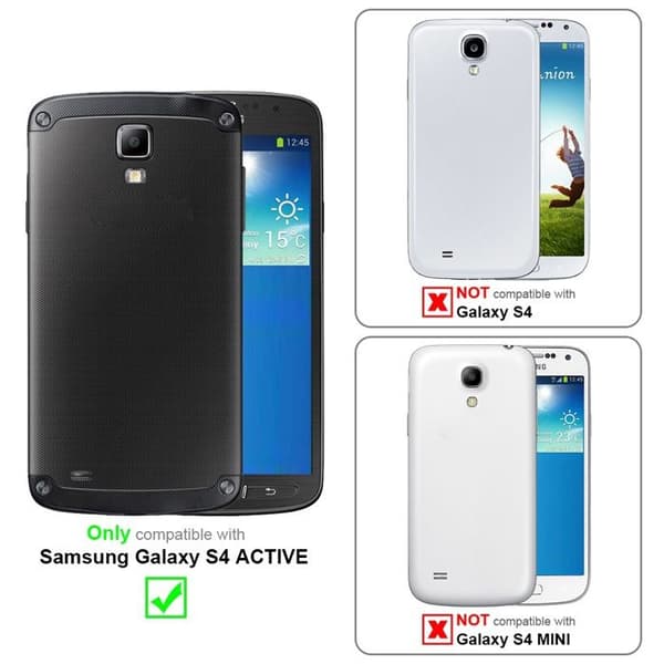 Fodral för Samsung Galaxy S4 ACTIVE Skal i MÖRKBROWN KAFFEBRUNT
