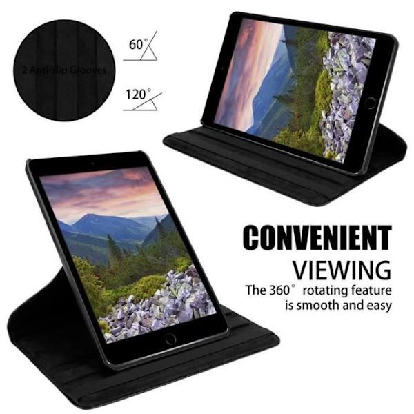 Cadorabo Fodral till Apple iPad Mini - Mini 2 - Mini 3 i svart - UTAN automatisk väckning