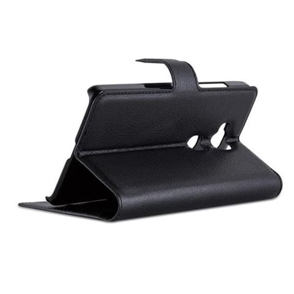 Etui för Huawei D3 MATE 7 MINI i JET BLACK Svart