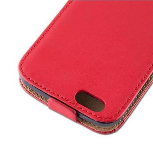 Cadorabo Fodral till Apple iPhone 6 PLUS - iPhone 6S PLUS i Röd - Flip