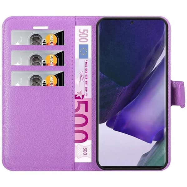 Etui för Samsung Galaxy NOTE 20 PLUS i ORKIDÉER VIOLETT Violett