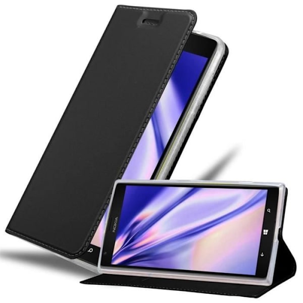 Cadorabo fodral till Nokia Lumia 1520 - i svart - Skydd med magnetlås