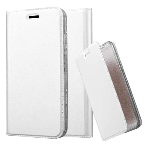 Flip-fodral för Honor 8 PRO Etui i KLASSISK SILVER Plånbok Stötsäker Grå
