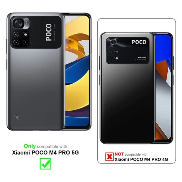 Skyddsfodral för Xiaomi POCO M4 PRO 5G CANDY BLÅ Stötabsorberande Silikon Blå