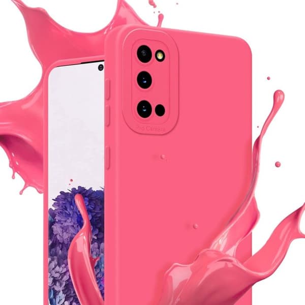 Skyddsfodral för Samsung Galaxy S20 i FLUID RÖD Stötsäker Röd