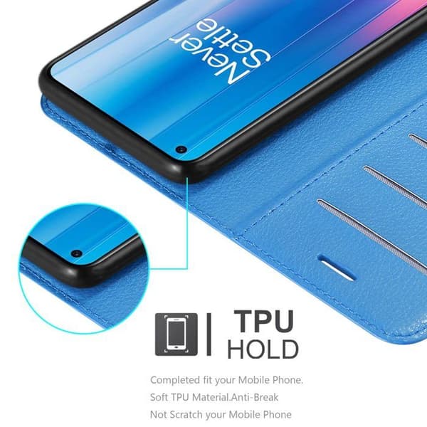 Etui för OnePlus Nord CE 2 5G i PASTELLBLÅ Blå