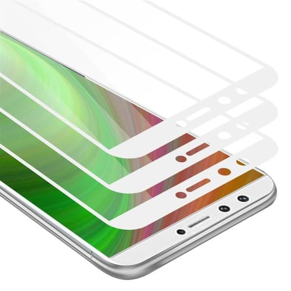 3x Härdat Glas för Honor 9 LITE Skärmskydd Svart
