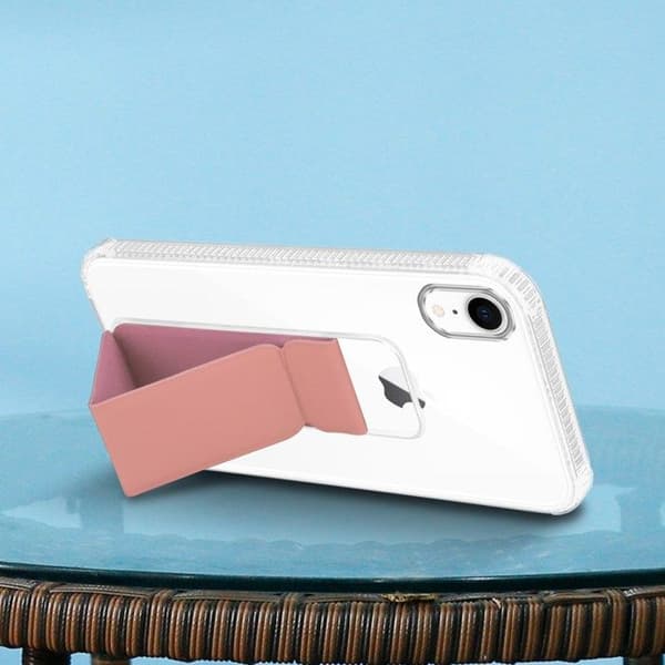 iPhone XR Fodral ROSA med stöd och ställfunktion Ros
