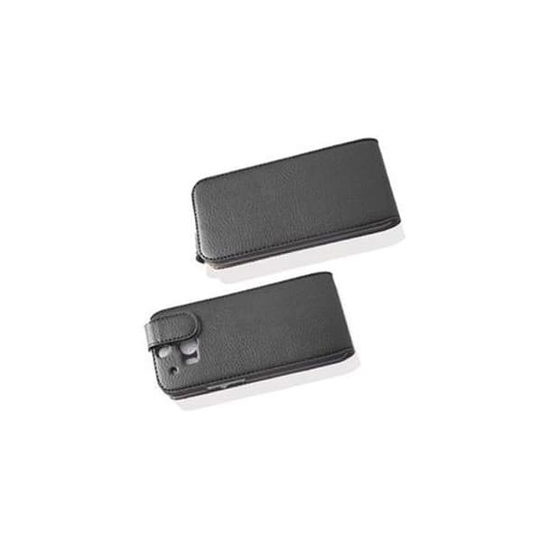 Etui för HTC ONE M8 Flip Case i OXID SVART Skydd