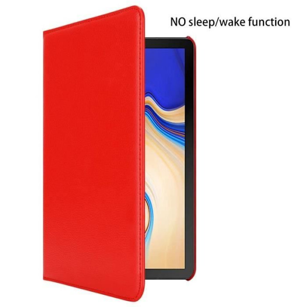 Skyddsfodral - Cadorabo - Samsung Galaxy Tab S4 - Röd - Inbyggt stativ - Utan automatisk väckning Röd