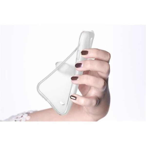 Nokia Lumia 850 fodral - CADORABO - X-Line - Ultra Slim - Semi transparent Halvtransparent