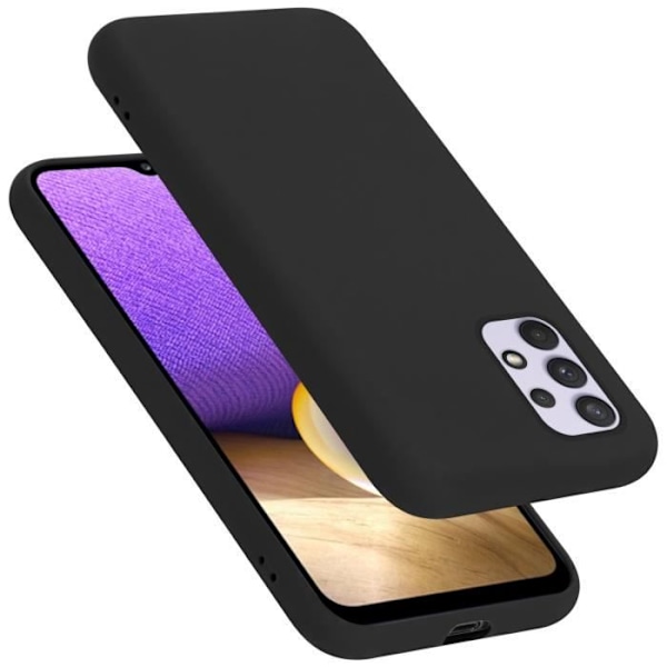 Coque för Samsung Galaxy A33 5G - CADORABO - LIQUID BLACK - Silikon TPU - Mjuk skydd - Tunn design VÄTSKA SVART