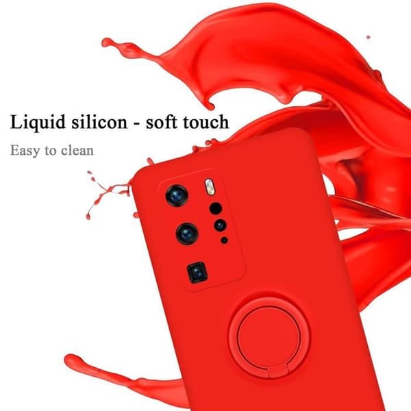 Skyddsfodral för Huawei P40 PRO / P40 PRO+ i LIQUID RED Stötskydd Röd