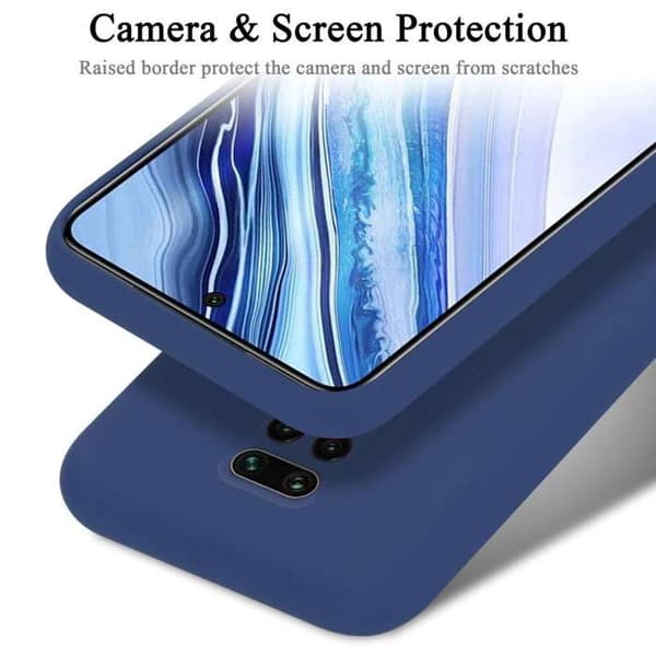 Skyddsfodral för Xiaomi RedMi NOTE 9 PRO / NOTE 9S Stötabsorberande i LIQUID BLUE Blå
