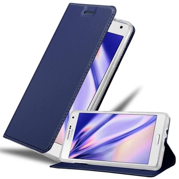 Cadorabo Fodral till Samsung Galaxy A7 2015 i KLASSIG MÖRKBLÅT