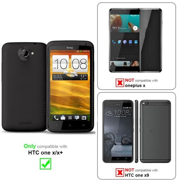 Etui för HTC ONE X / X+ i PAPAGEJGRÖN Grön