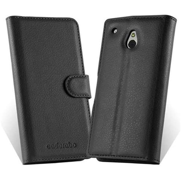 Etui för HTC ONE M4 MINI i JET BLACK Svart