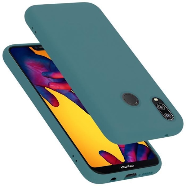 Coque - CADORABO - Huawei P20 LITE 2018 / NOVA 3E - Silikon TPU - Ljusgrön - Stötskydd Ljusgrön