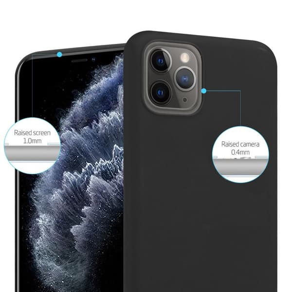 Skyddsfodral för iPhone 13 MINI CANDY SVART Stötskydd Silikon Svart