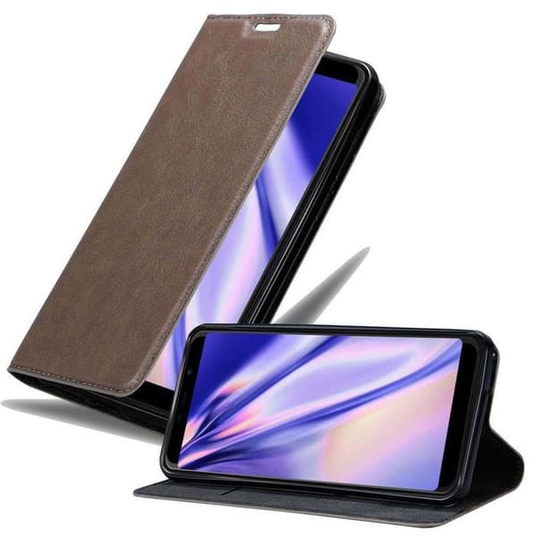 Fodral för WIKO VIEW MAX Skal i MÖRKBROWN brun