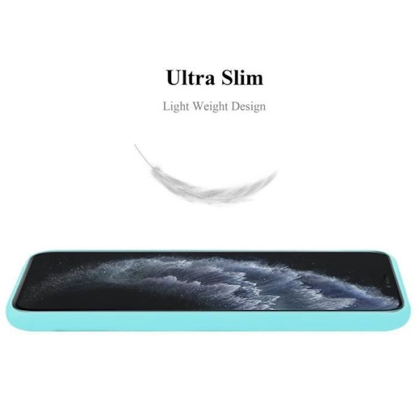 Cadorabo fodral för Apple iPhone 11 PRO (XI PRO) - i blått - Mjukt TPU silikonskydd med anti-chock