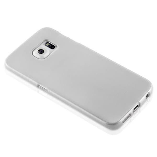 Skyddande skal för Samsung Galaxy S6 EDGE SILVER Stötabsorberande Grå
