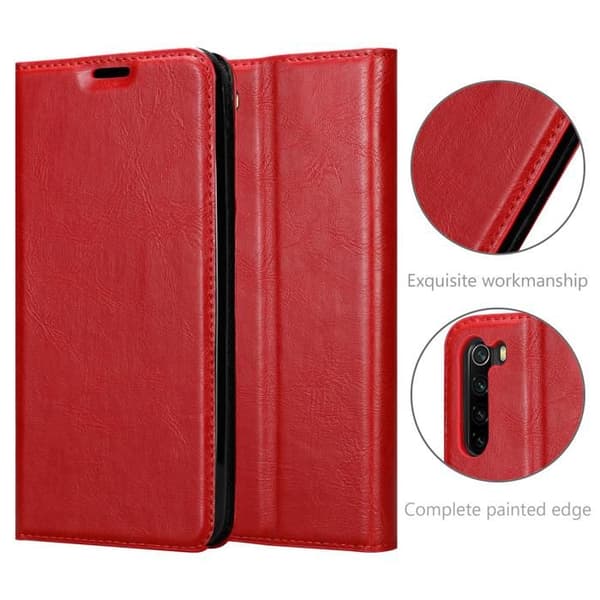 Etui för Xiaomi RedMi NOTE 8 Skal i RÖD ÄPPLE Röd